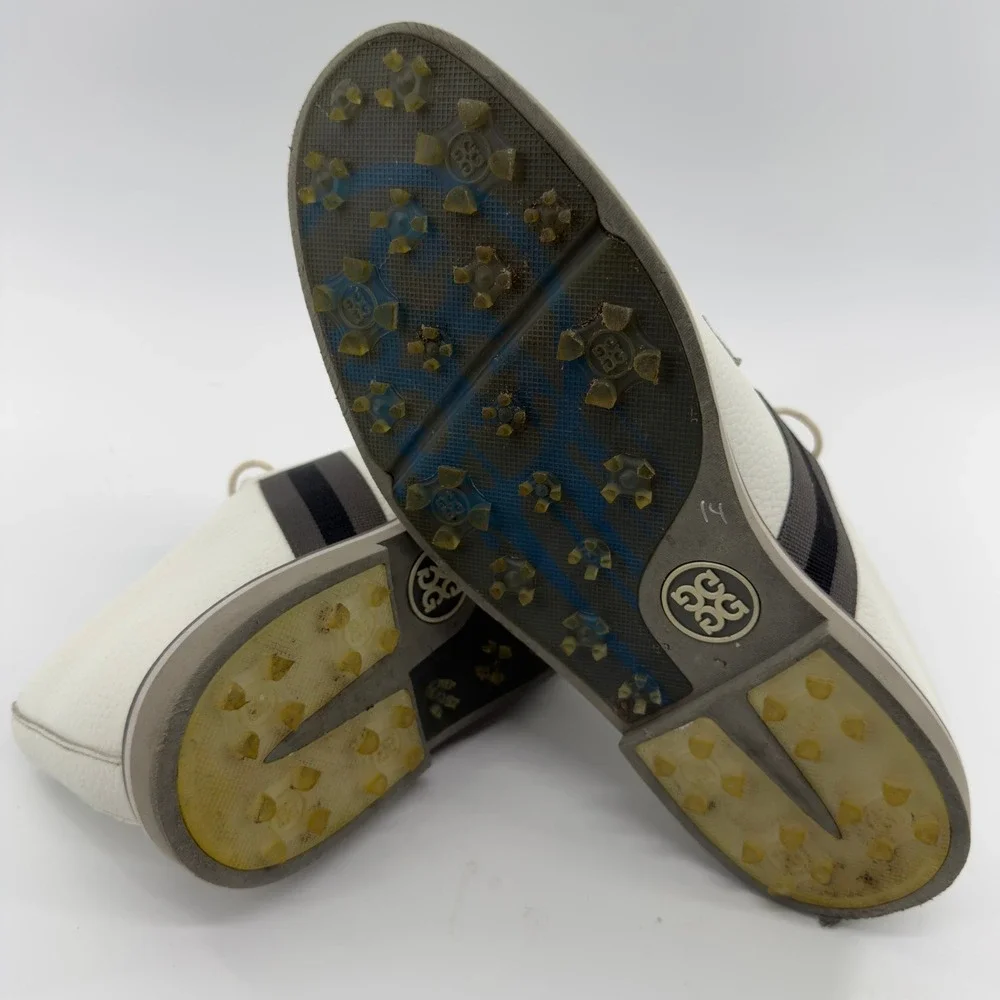 G/FORE Mens Gallivanter Spikeless Golf Shoes Snow Midnight Size 9.5